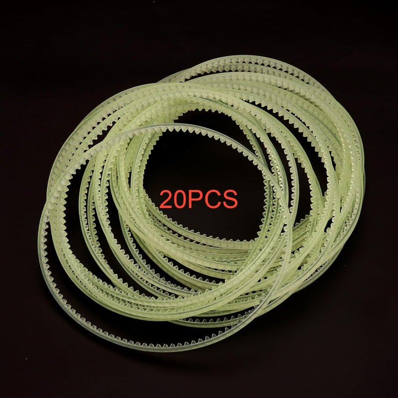 ICZW 20pcs Gear Belt Tooth Belt Spare Part for FR-900 FRM-900 Series Continuous Bag Sealing Machine (410mm) - Image 4